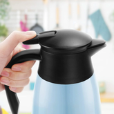 SSAWcasa Coffee Carafes 68oz Stainless Steel Insulated Coffee Dispenser, 12 Hours Hot&24 Hours Cold (Blue)